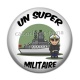 Cabochon Résine - un super militaire