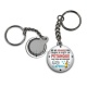 Porte clés - ne me derangez pas quand je joue à la pétanque sauf pour me proposer l'apéro