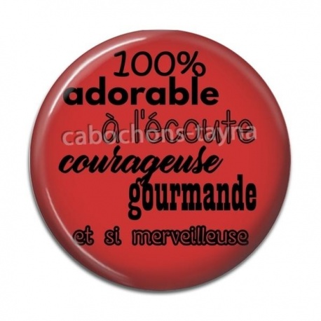 Cabochon Résine - adorable