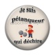 Cabochon Résine - je suis un pétanqueur qui déchire