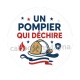 un pompier qui déchire