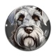 Cabochon Verre - chien