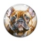 Cabochon Verre - chien