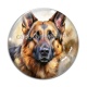 Cabochon Verre - chien