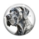 Cabochon Verre - chien