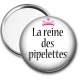Miroir de poche - la reine des pipellettes