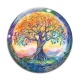 Cabochon Verre - arbre de vie