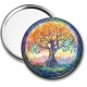 Miroir de poche - arbre de vie