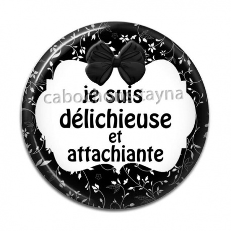 Cabochon Résine - délicieuse et attachiante