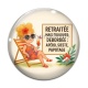 Cabochon Verre - retraitée mais toujours débordée, apéro, sieste papotage