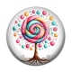 Cabochon Résine - arbre de vie sucette