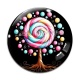 Cabochon Verre - arbre de vie
