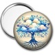 Miroir de poche - arbre de vie