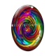 Cabochon Verre Ovale - spirale