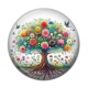 Cabochon Résine - arbre de vie