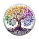 Cabochon Verre - arbre de vie