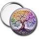 Miroir de poche - arbre de vie