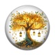 Cabochon Résine - arbre de vie