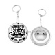 Porte clés décapsuleur - bonne fête papa chéri