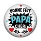 Cabochon Résine - bonne fête papa