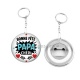 Porte clés décapsuleur - bonne fête papa