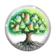 Cabochon Verre - arbre de vie