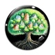 Cabochon Verre - arbre de vie