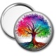 Miroir de poche - arbre de vie
