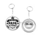 Porte clés décapsuleur - meilleur papa du monde