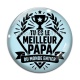 Cabochon Verre - papa est mon héros