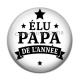 Cabochon Résine - élu papa de l'année