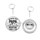 Porte clés décapsuleur - joyeuse fête papa 