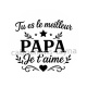 tu es le meilleur papa
