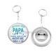 Porte clés décapsuleur - joyeuse fête papa