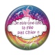 Cabochon Résine - je suis une fée, La fée pas chier