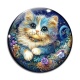 Cabochon Verre - chat