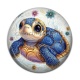 Cabochon Résine - tortue