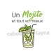 un mojito et tout va mieux