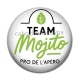 Cabochon Résine - team mojito pro de l'apéro