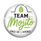 Cabochon Verre - team mojito pro de l'apéro