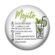 Cabochon Résine - recette mojito
