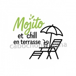 mojito et chill en terrasse