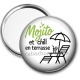 Miroir de poche - mojito et chill en terrasse