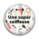 Cabochon Verre - une super coiffeuse