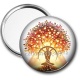 Miroir de poche - arbre de vie