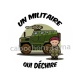 un militaire qui déchire