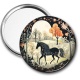 Miroir de poche - cheval