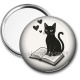 Miroir de poche - chat