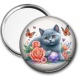 Miroir de poche - chat