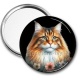 Miroir de poche - chat